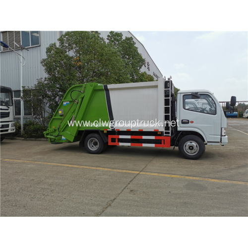 5m3 compactor hook lift arm trash truck